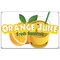 Signmission Orange Juice Banner Concession Stand Food Truck Single Sided B-96 Orange Juice19 - alternate 1